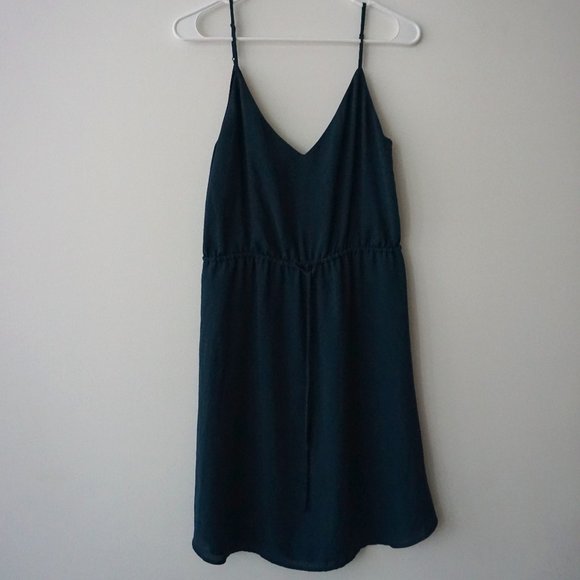 Babaton Aritzia Teal Dress - Picture 1 of 3